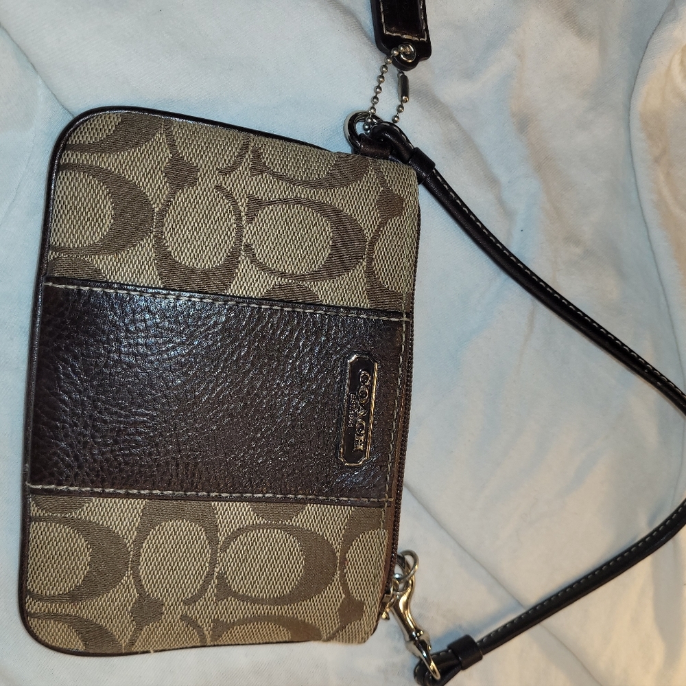 Coach wrist bag